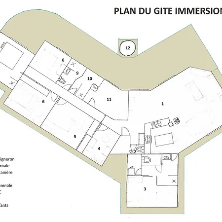 Dom wakacyjny Lou Barede